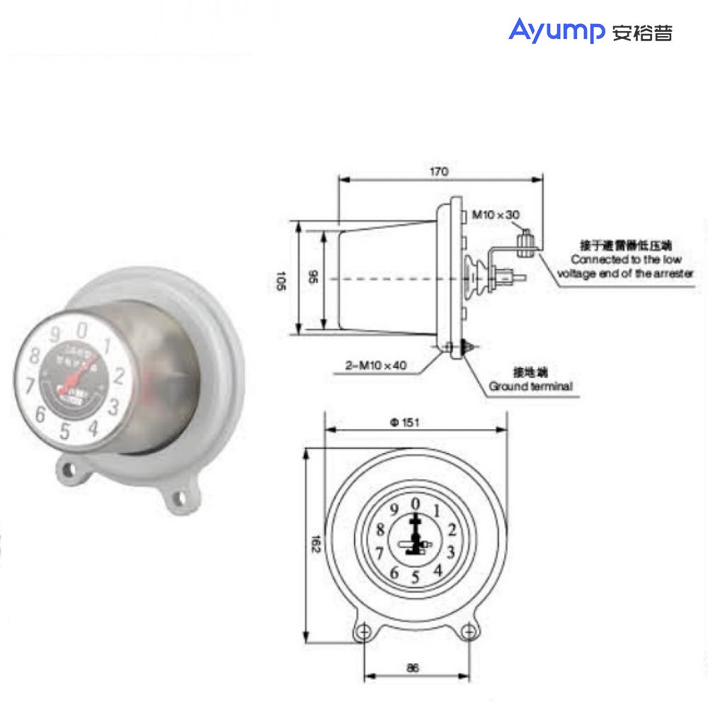 JS型避雷器計數器 